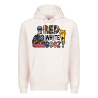 Pale Pink Tequila Premium Hoodie - CowhideDigitalArt
