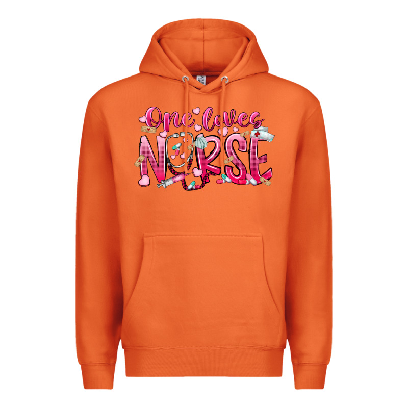 One Loves Nurse Premium Hoodie by RacoonDesign | Teevron