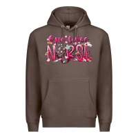 Coffee one loves nurse Premium Hoodie - RacoonDesign