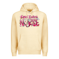 Pina Colada one loves nurse Premium Hoodie - RacoonDesign
