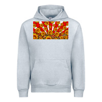 Heather Grey usa sunflowers leopard license plate Urban Hoodie - HRA Design Shop