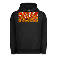 Pigment Black usa sunflowers leopard license plate Urban Hoodie - HRA Design Shop