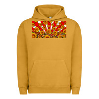 Pigment Peanut Butter usa sunflowers leopard license plate Urban Hoodie - HRA Design Shop