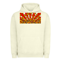 Pigment Pistachio usa sunflowers leopard license plate Urban Hoodie - HRA Design Shop