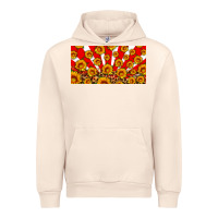 Sandshell usa sunflowers leopard license plate Urban Hoodie - HRA Design Shop