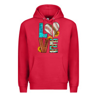 Cardinal western love baseball Premium Hoodie - HRA Design Shop
