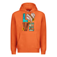Carrot western love baseball Premium Hoodie - HRA Design Shop