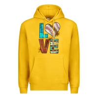 Lemon western love baseball Premium Hoodie - HRA Design Shop