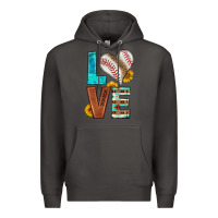 Smoke western love baseball Premium Hoodie - HRA Design Shop