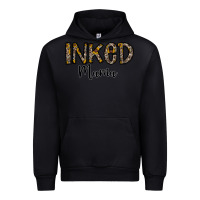 Black ınked mama Urban Hoodie - CowhideDigitalArt