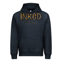 Navy ınked mama Urban Hoodie - CowhideDigitalArt