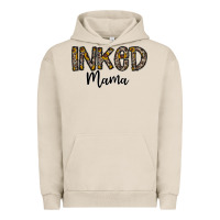 Pigment French Oak ınked mama Urban Hoodie - CowhideDigitalArt