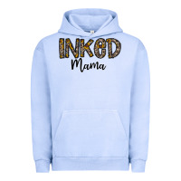 Pigment Grape Ice ınked mama Urban Hoodie - CowhideDigitalArt