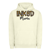 Pigment Pistachio ınked mama Urban Hoodie - CowhideDigitalArt