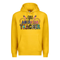 Lemon all american teacher Premium Hoodie - CowhideDigitalArt