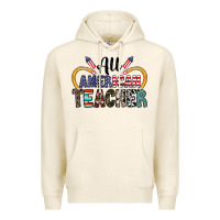 Tofu all american teacher Premium Hoodie - CowhideDigitalArt