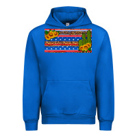Cobalt usa sunflower and cactus license plate Urban Hoodie - HRA Design Shop