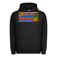 Pigment Black usa sunflower and cactus license plate Urban Hoodie - HRA Design Shop