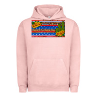Pigment Salmon usa sunflower and cactus license plate Urban Hoodie - HRA Design Shop