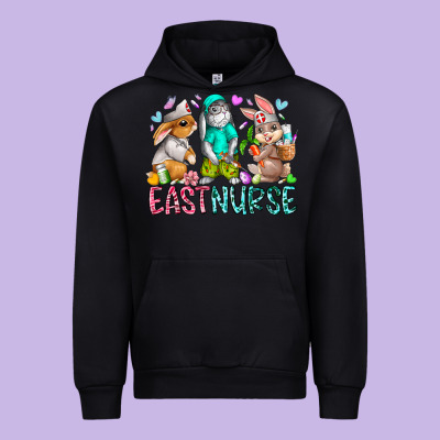 East Nurse Urban Hoodie Designed By Racoondesign