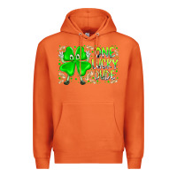 Carrot one lucky dude Premium Hoodie - RacoonDesign