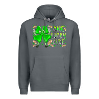 Rock one lucky dude Premium Hoodie - RacoonDesign