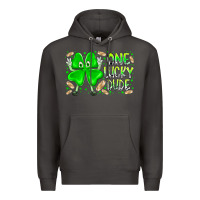 Smoke one lucky dude Premium Hoodie - RacoonDesign
