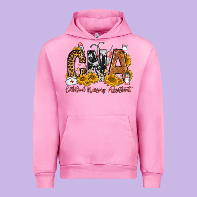 Cna Certified Nursing Assistant Urban Hoodie Designed By Fadigitalartstudio