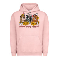 Pigment Salmon cna certified nursing assistant Urban Hoodie - FaDigitalArtStudio
