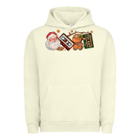 Pigment Pistachio coffee cup santa cassette cookie Urban Hoodie - FaDigitalArtStudio
