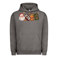 Pigment Tornado coffee cup santa cassette cookie Urban Hoodie - FaDigitalArtStudio