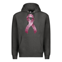 Charcoal Heather multiple myeloma mm maroon ribbon fa element Premium Hoodie - FaDigitalArtStudio