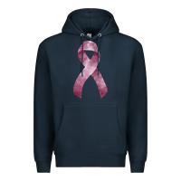 Navy multiple myeloma mm maroon ribbon fa element Premium Hoodie - FaDigitalArtStudio