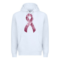 White multiple myeloma mm maroon ribbon fa element Premium Hoodie - FaDigitalArtStudio