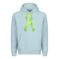 Blue Mist non hodgkin lymphoma cancer ribbon fa element Premium Hoodie - FaDigitalArtStudio