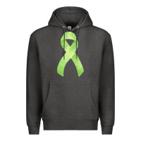 Charcoal Heather non hodgkin lymphoma cancer ribbon fa element Premium Hoodie - FaDigitalArtStudio