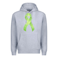 Heather Grey non hodgkin lymphoma cancer ribbon fa element Premium Hoodie - FaDigitalArtStudio