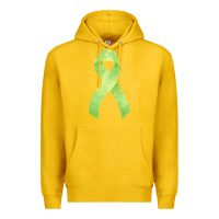 Lemon non hodgkin lymphoma cancer ribbon fa element Premium Hoodie - FaDigitalArtStudio