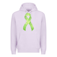 Lilac non hodgkin lymphoma cancer ribbon fa element Premium Hoodie - FaDigitalArtStudio