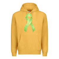 Mustard non hodgkin lymphoma cancer ribbon fa element Premium Hoodie - FaDigitalArtStudio