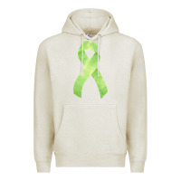 Oatmeal Heather non hodgkin lymphoma cancer ribbon fa element Premium Hoodie - FaDigitalArtStudio