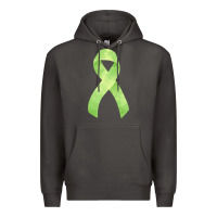 Smoke non hodgkin lymphoma cancer ribbon fa element Premium Hoodie - FaDigitalArtStudio