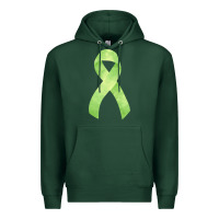 Sports Green non hodgkin lymphoma cancer ribbon fa element Premium Hoodie - FaDigitalArtStudio