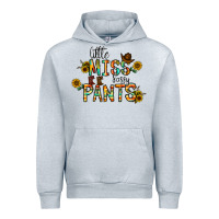 Heather Grey little mıss sassy pants Urban Hoodie - CowhideDigitalArt
