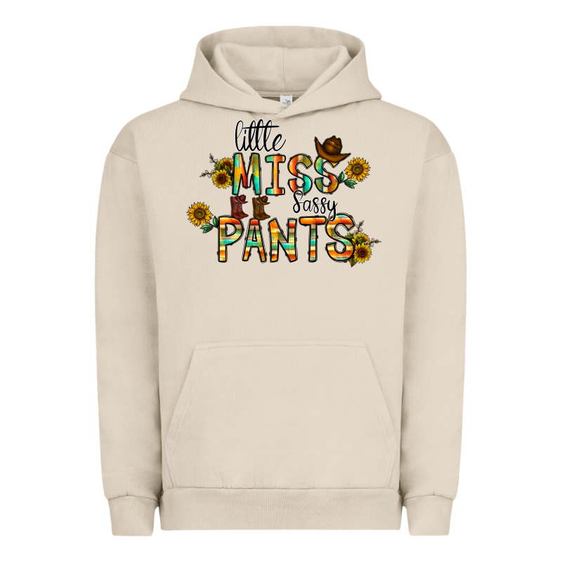 Little Mıss Sassy Pants Urban Hoodie by CowhideDigitalArt | Teevron