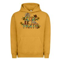 Pigment Peanut Butter little mıss sassy pants Urban Hoodie - CowhideDigitalArt