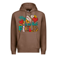 Chestnut my heart is on that field baseball Premium Hoodie - HRA Design Shop