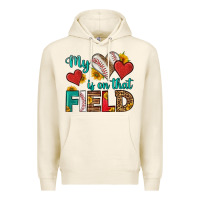 Tofu my heart is on that field baseball Premium Hoodie - HRA Design Shop