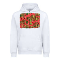 White watermelon leopard pattern background Urban Hoodie - HRA Design Shop