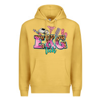 Antique Gold ekg tech Premium Hoodie - AdoDesignShop